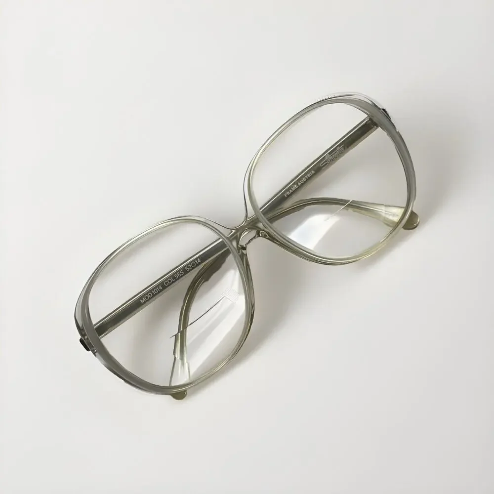 SILHOUETTE M1014 C565 Transparent eyeglasses sunglasses vintage ONLY FRAME